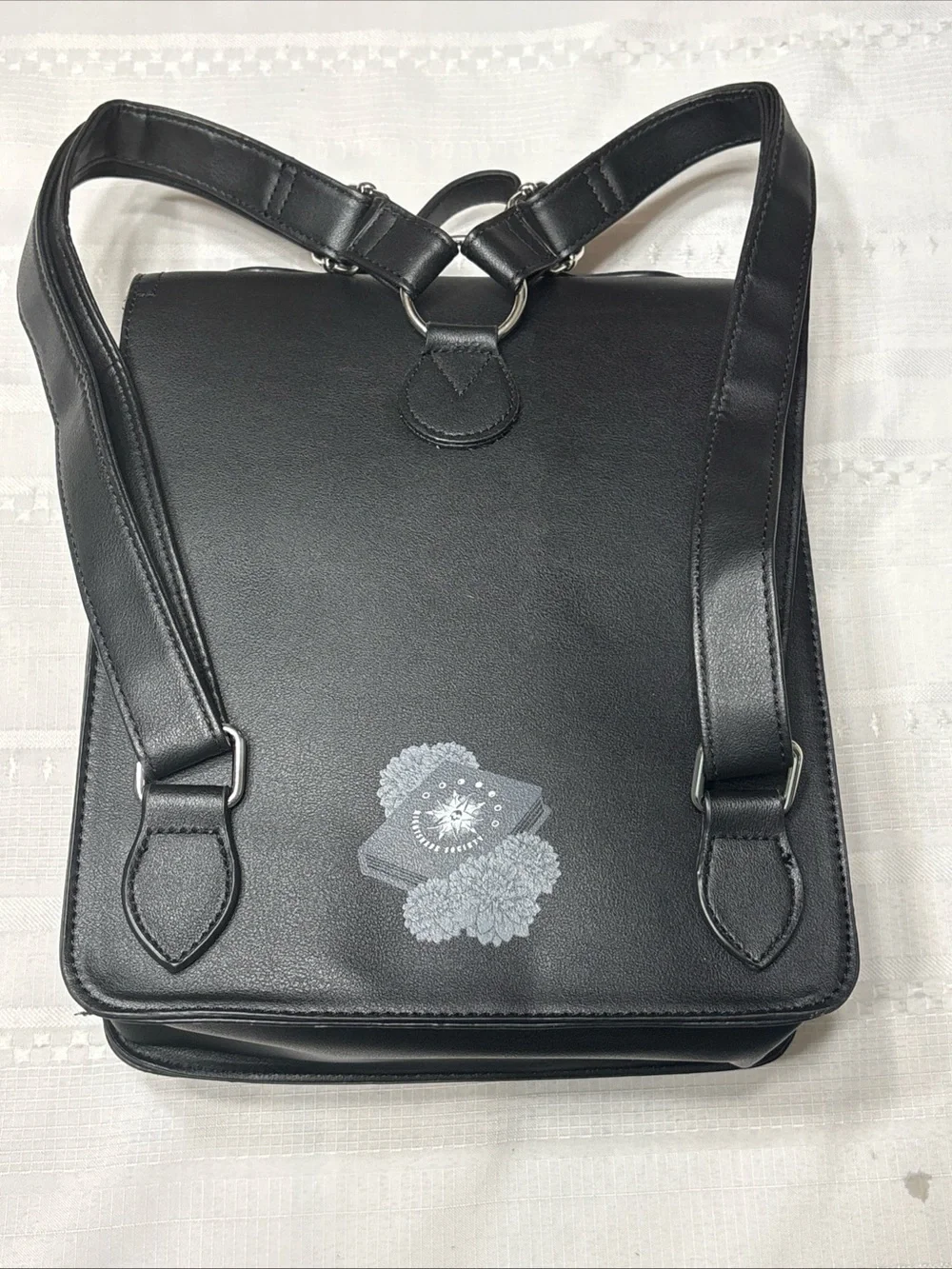 Wednesday Addams Nevermore Academy Blackfront Hot topic  Backpack Bag